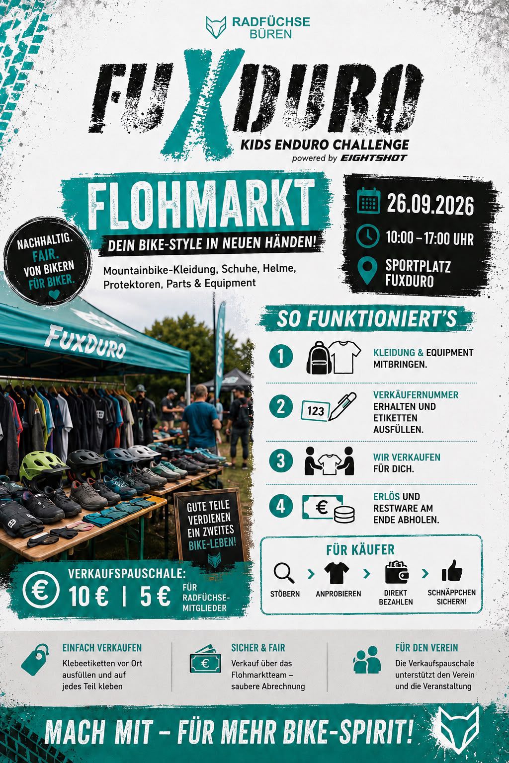 FuxDuro Flohmarkt am 26.09.2026
